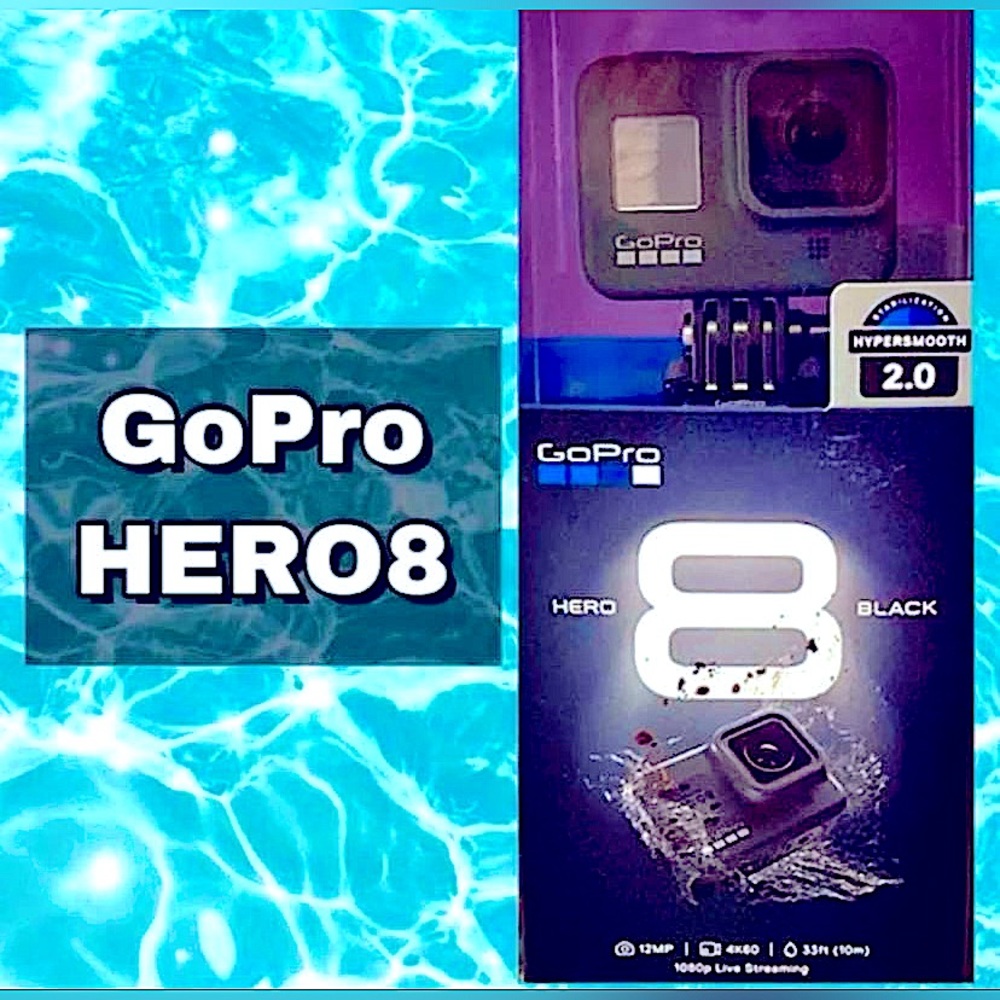 GoPro Hero 8 Black 4K Waterproof Action Camera New, still sealed!